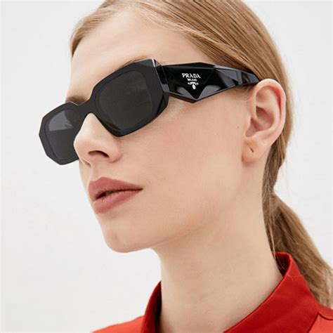 prada pr 17ws in tortoise|Prada PR 17WS Women's Rectangular Sunglasses, .